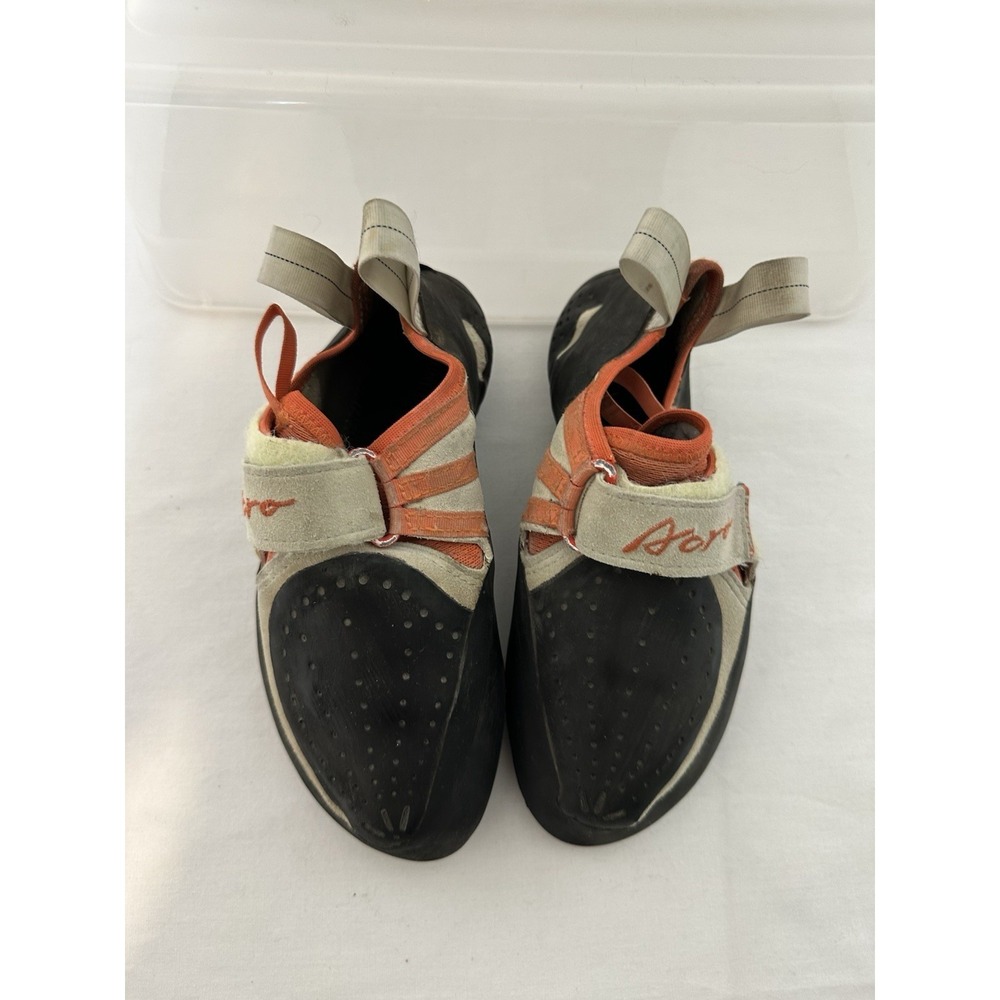 Butora Acro Shoes Orange Wide Fit High Volume Agressive Bouldering US 5.5 As Is